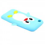 Wholesale iPod Touch 4 3D Penguin Case (Sky Blue)